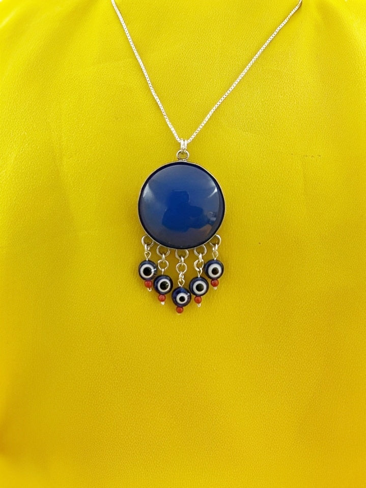B381- Agate Stone Pendant