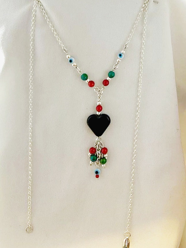B136- Heart Necklace