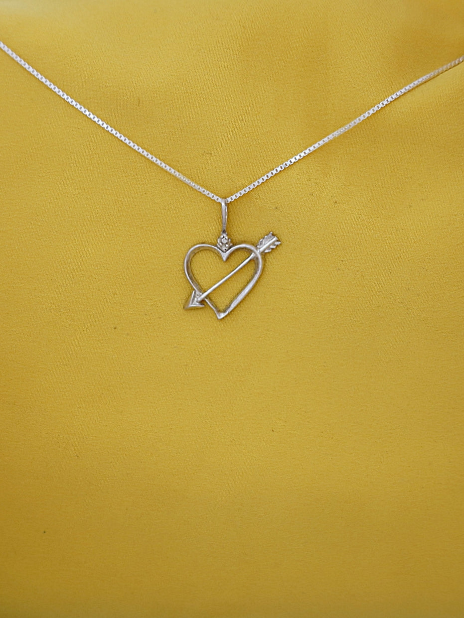 B78- Heart Pendant - Zehava Jewelry