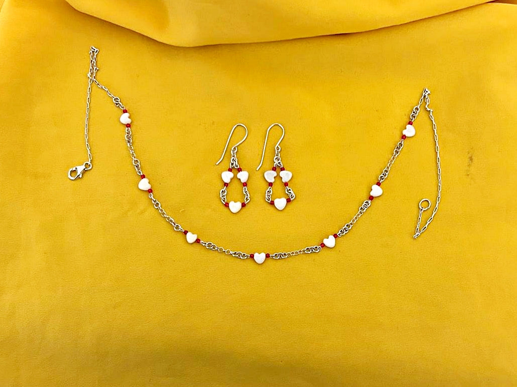 F3- Shell Hearts Necklace