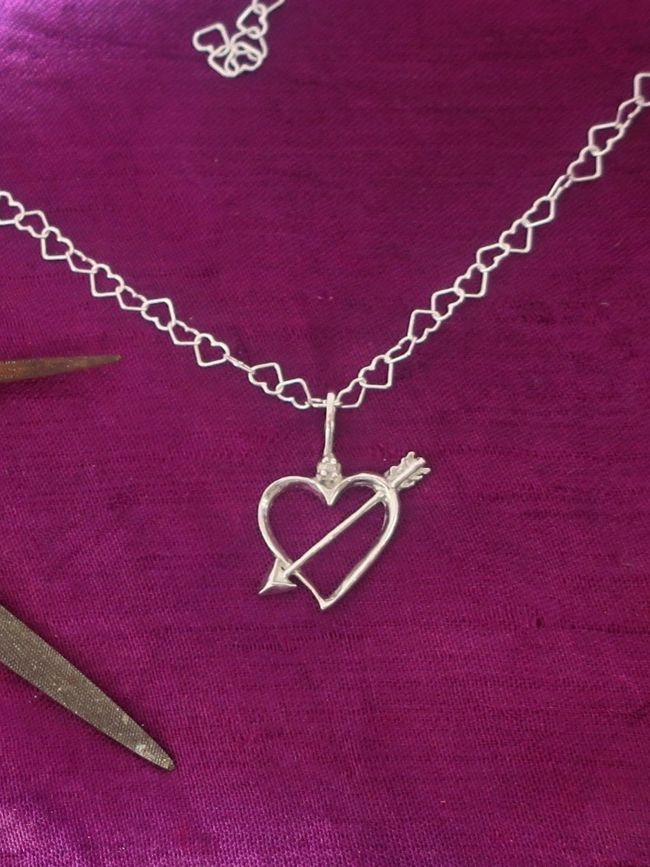 B114- Heart Necklace