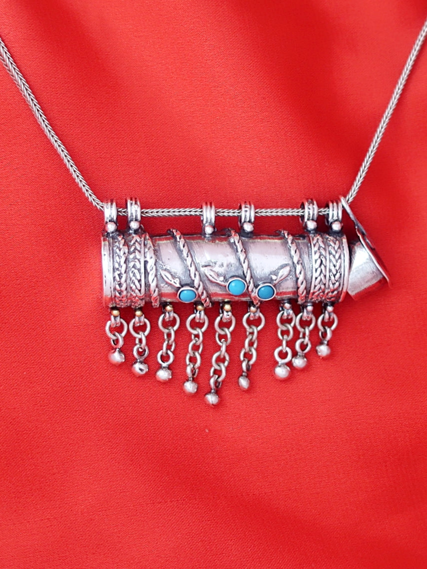 D11- Round Box Pendant with Opening Cap