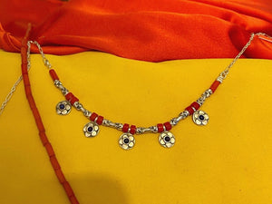 B349- Flowers Necklace