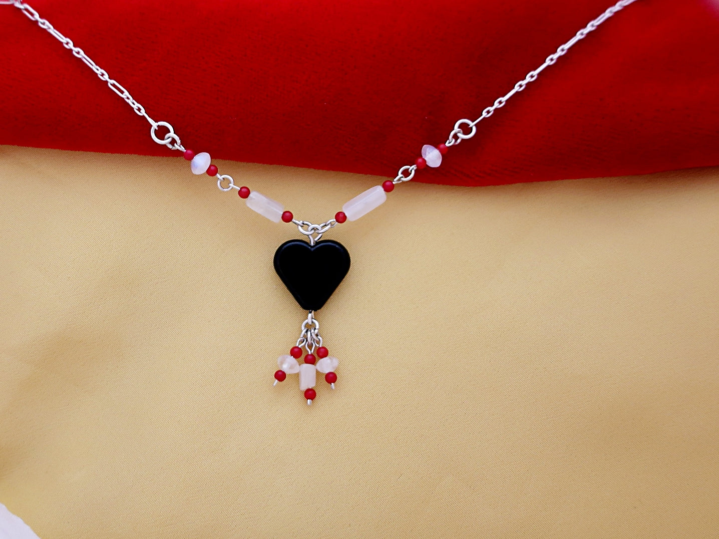 B244- Heart Necklace