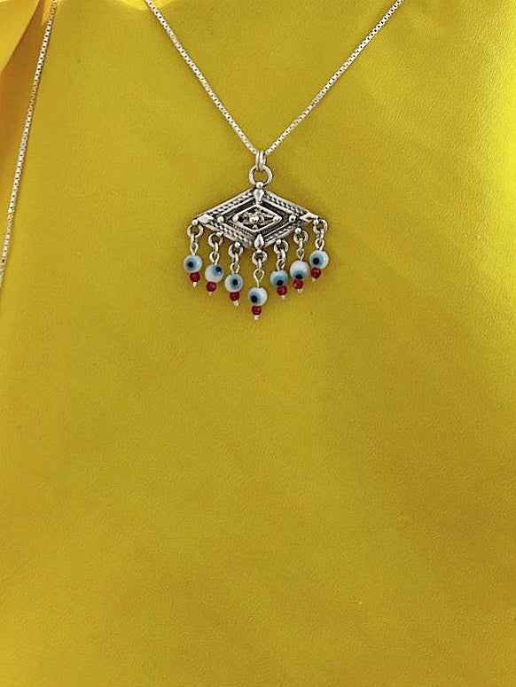 B372- Filigree Pendnt