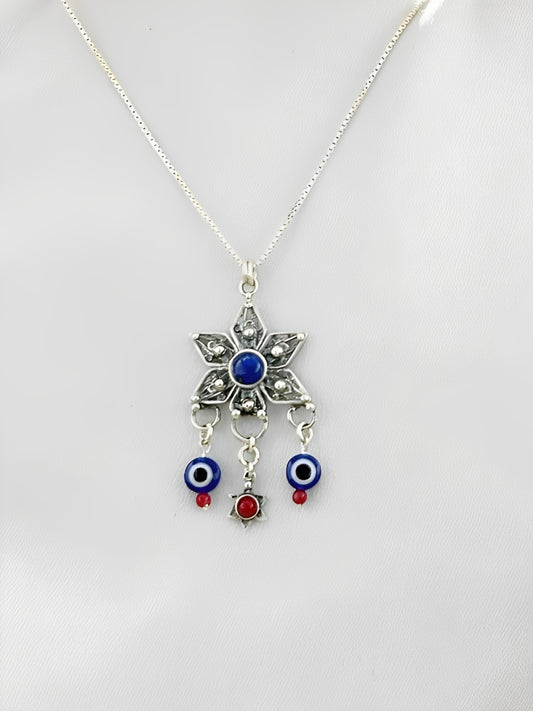 B383- Flower Pendant