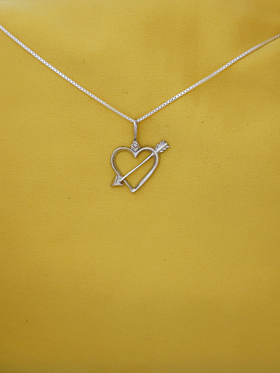 B78-  Heart Pendant - Zehava Jewelry