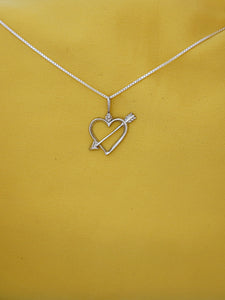 B78-  Heart Pendant - Zehava Jewelry