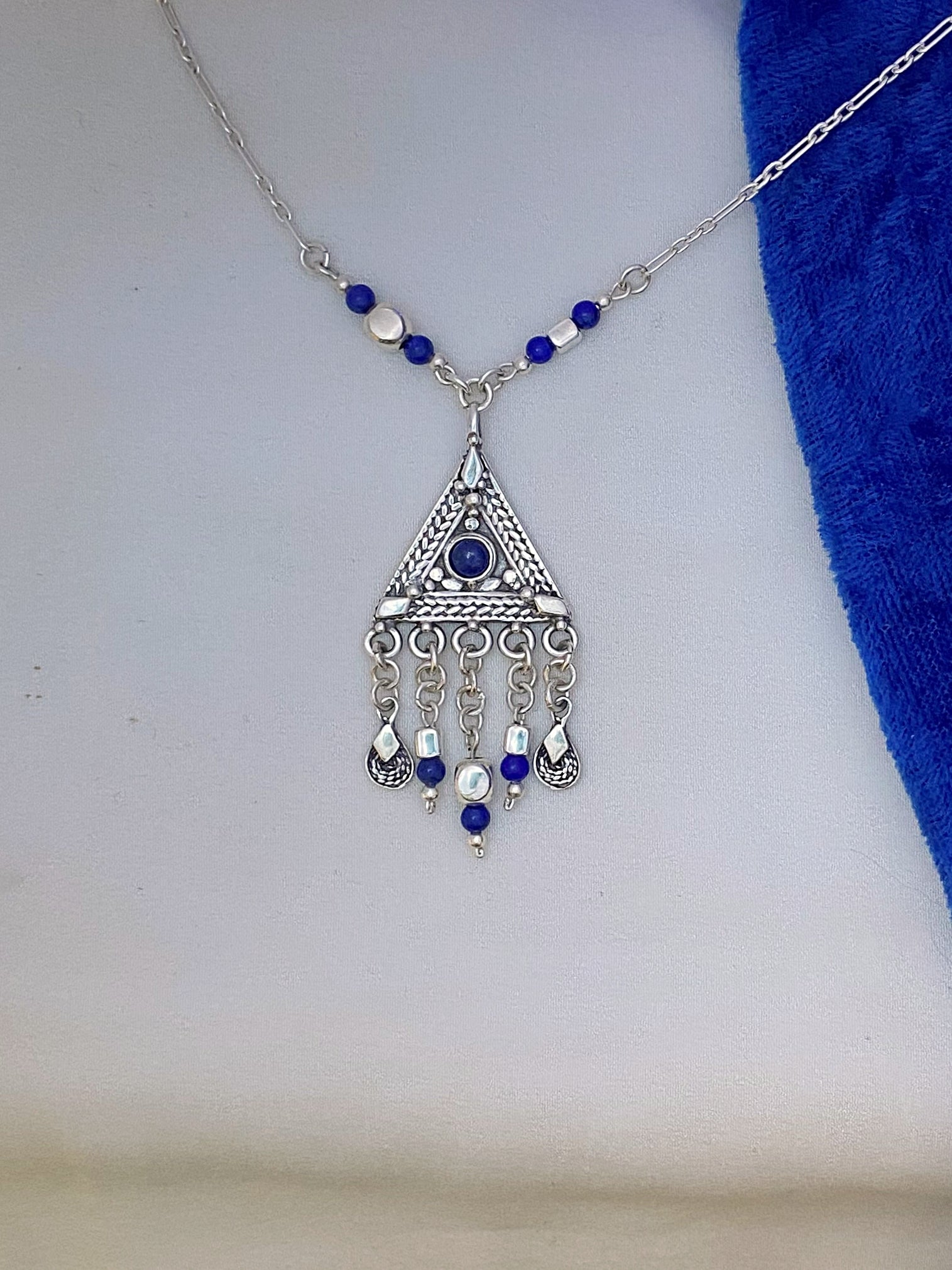 B329- Pyramid Necklace