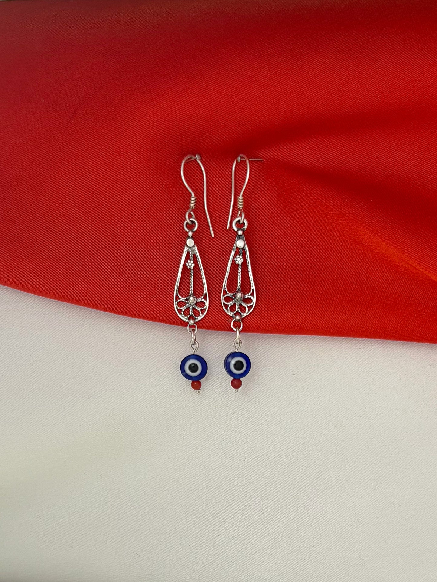 E36- Filigree Earnings with Evil Eye