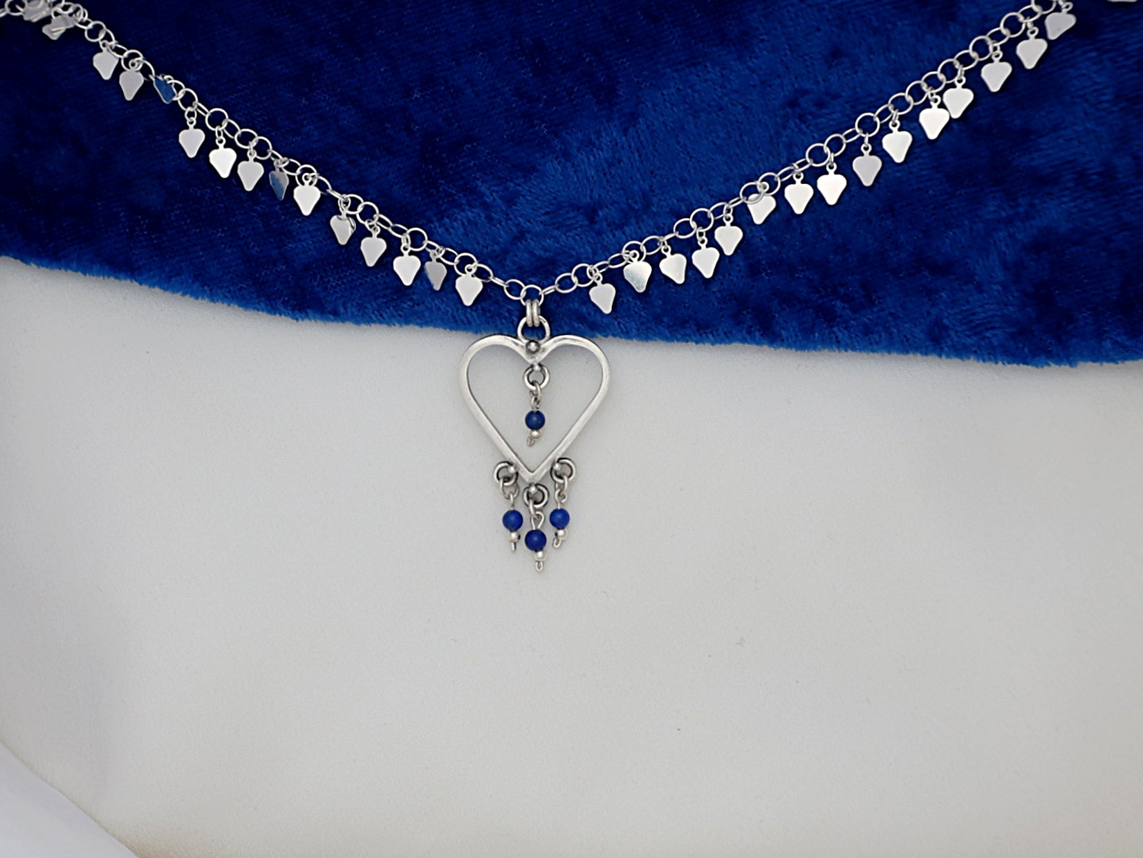 B250- Hearts Necklace