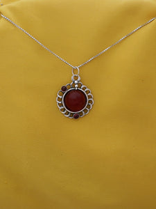 B255- Flower Pendant