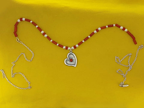 B338-  Heart Necklace