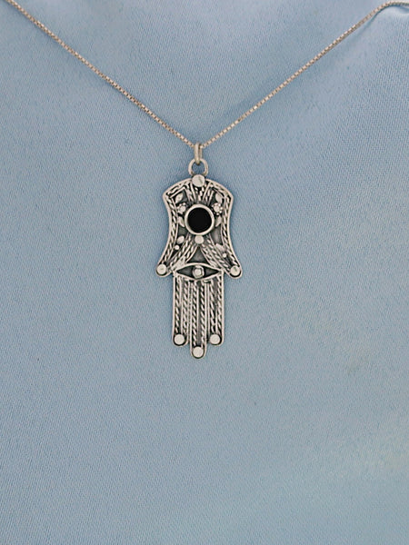 B1- Hamsa with Multiple Stones