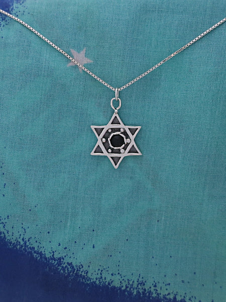 B98- David's Star Pendant