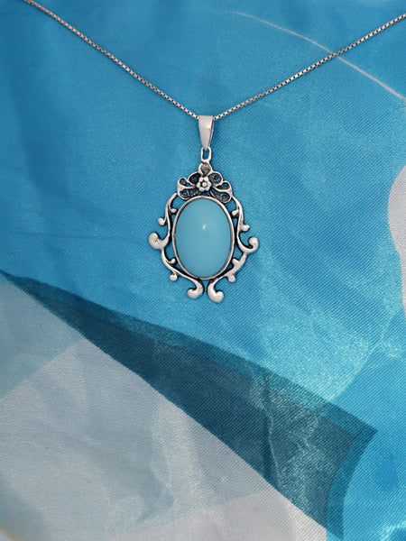 B5- Oval Shaped Stone with Ornamented Frame with Multiple Stones - Zehava Jewelry