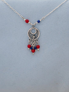 B274 -  Silver Filigree Necklace