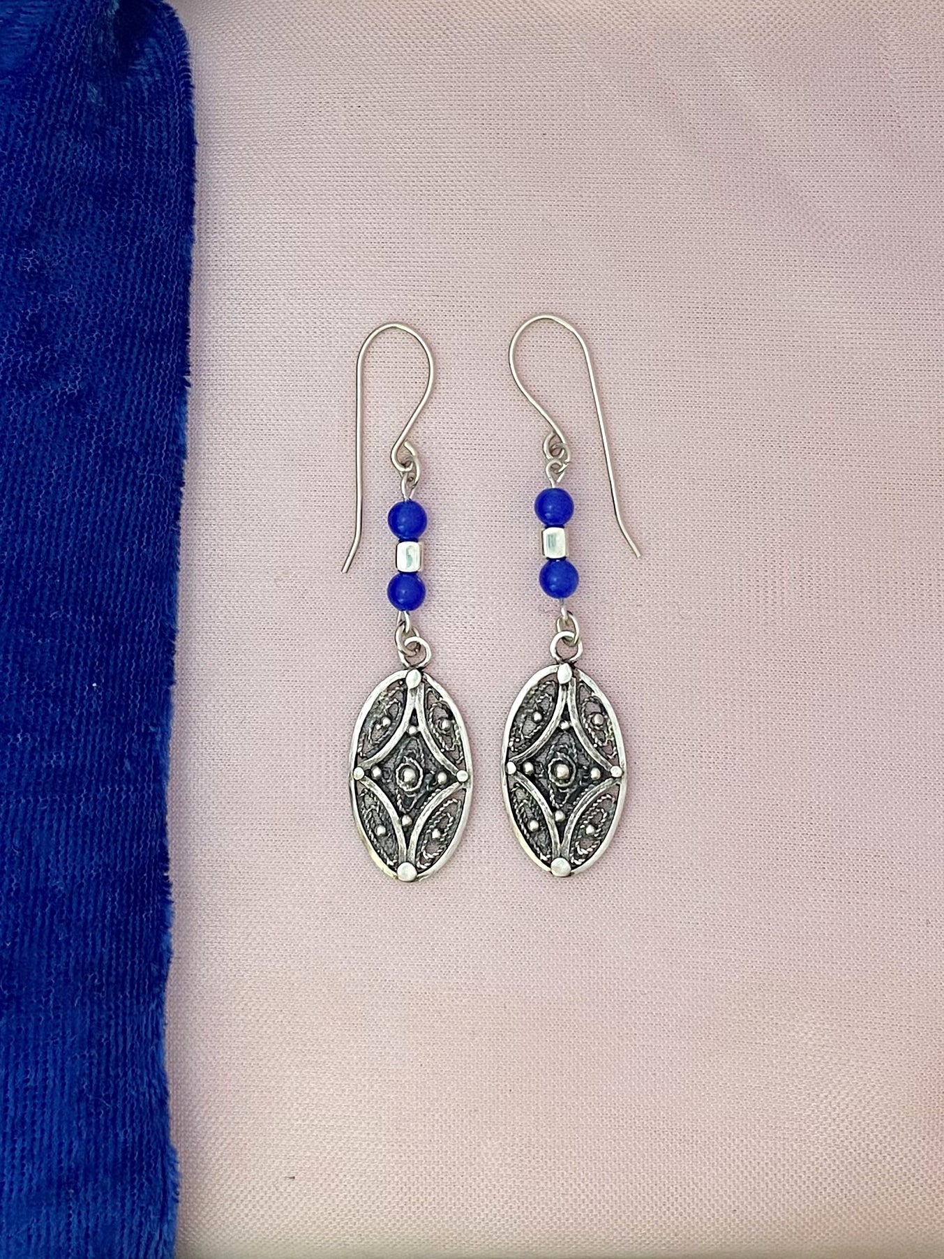 E125- Silver Earrings