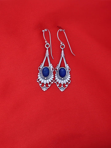 E110- Silver Earrings