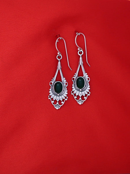 E110- Silver Earrings