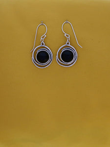 E112- Silver Earrings