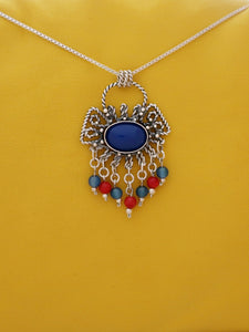 B291-Silver Free Style Necklace