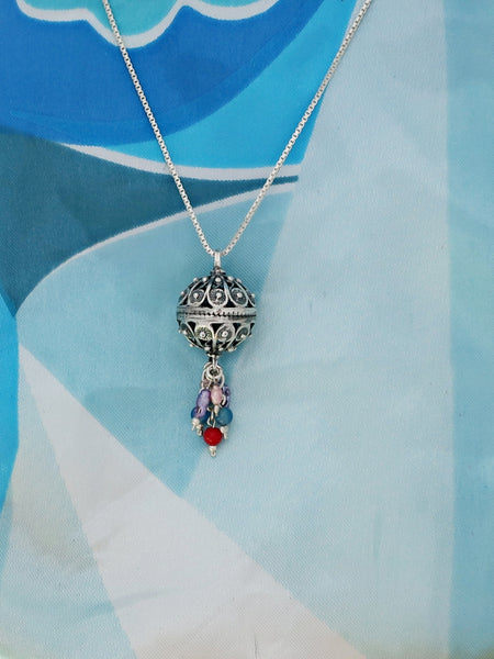 B3- Sphere Pendant - Zehava Jewelry