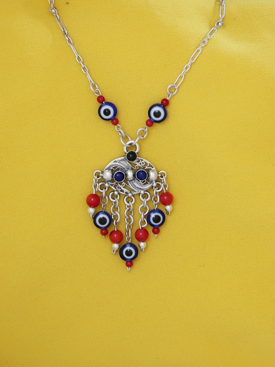 B198- Eye Necklace