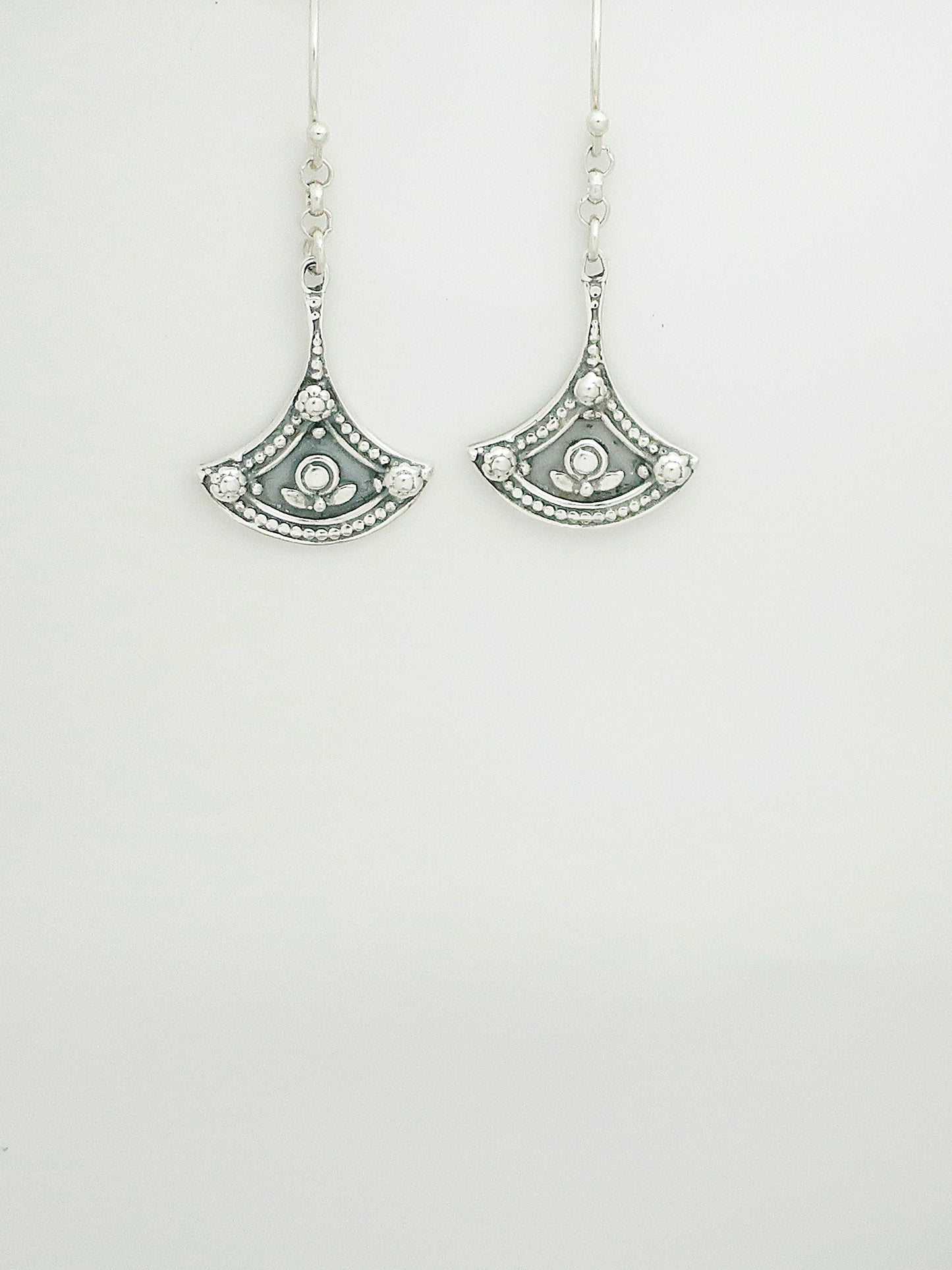 E53- Drop Shaped Earrings - Zehava Jewelry