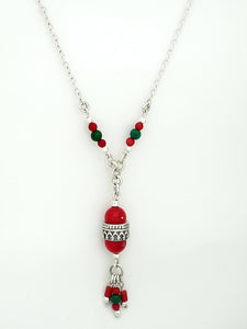 B69- Silver Necklace - Zehava Jewelry