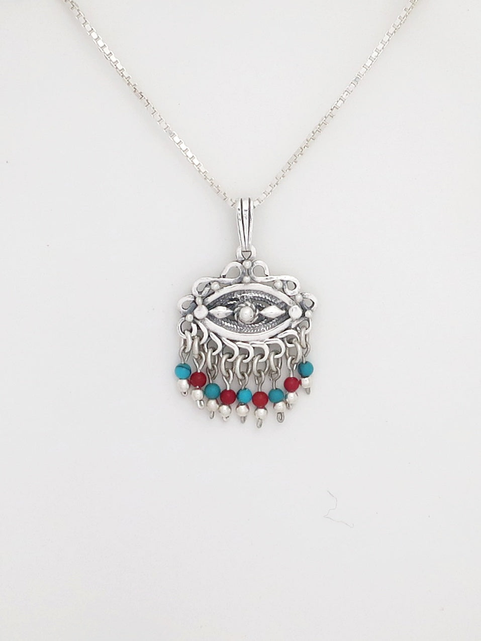 B29- Eye Pendant - Zehava Jewelry