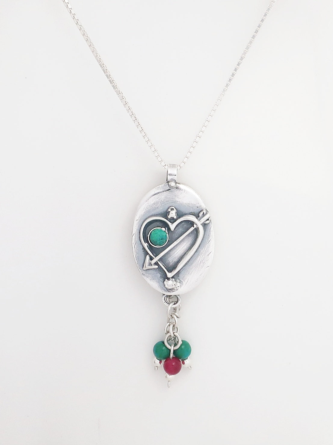 Oval Open Box Pendant