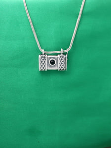 C17.4- Square Box Pendant with Opening Cap - Zehava Jewelry