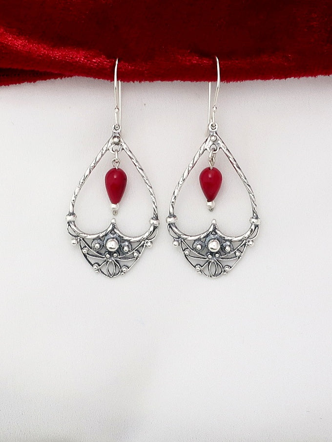 E92- Silver Earrings