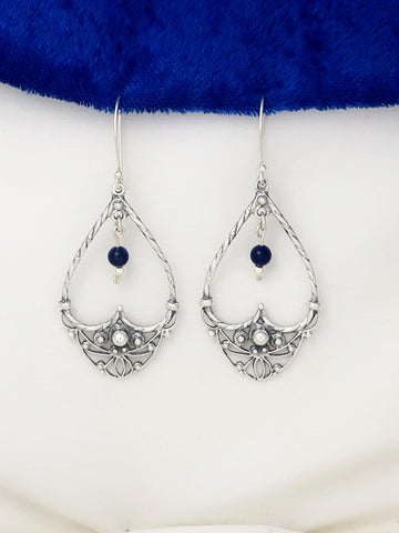 E92- Silver Earrings