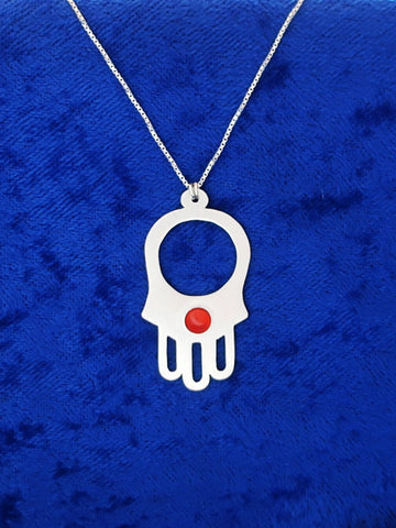 B163 - Hamsa Pendant