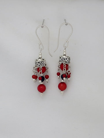 E94- Silver Earrings